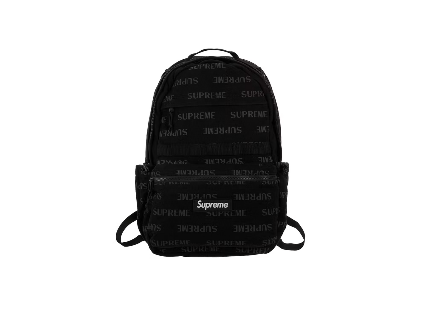 Supreme Logo Backpack (FW26) Black