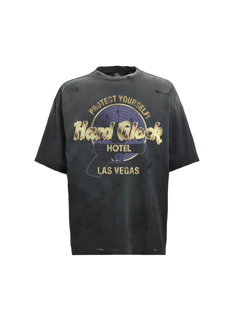 Triple 7’s Hard Glock Tee Black