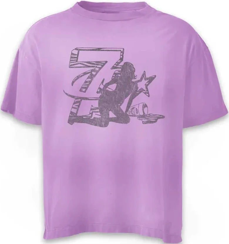 Triple 7’s Booby Trap Security Tee Purple