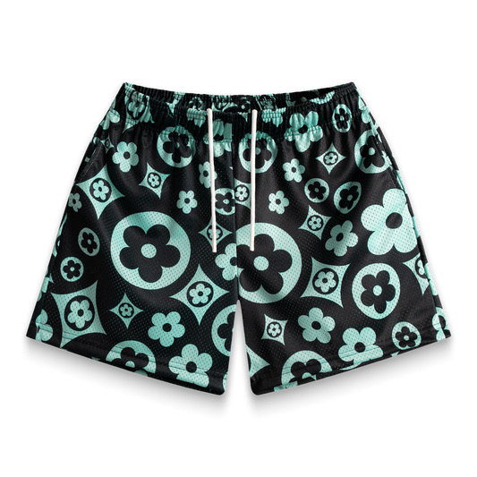 Bravest Studio Menthol Flower Shorts