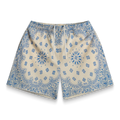 Bravest Studio Paisley Cream Shorts