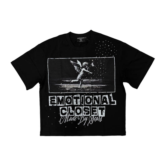 Mixed Emotions Black Scar Tee