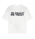 In Draco We Trust White & Black Tee