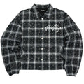Prestige Black Rhinestone Flannel