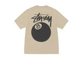Stussy 8 Ball Pigmented Dyed Tee Brown