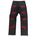 Prestige Black Red Japanese Denim
