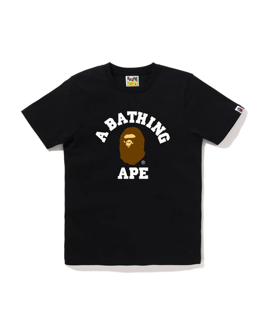 BAPE College Tee Black