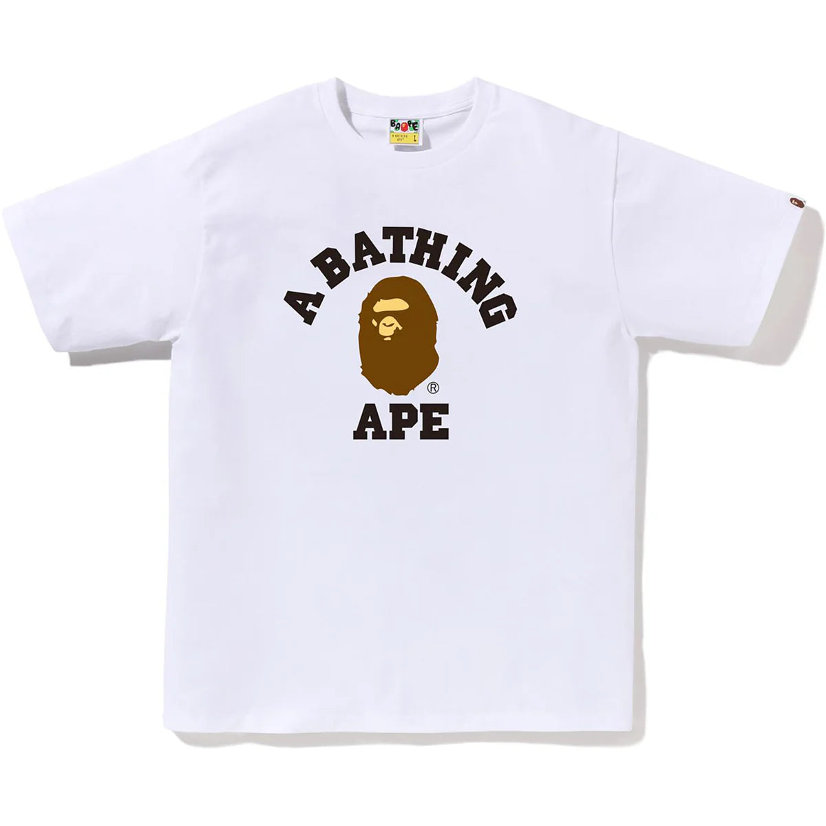 BAPE College Tee White