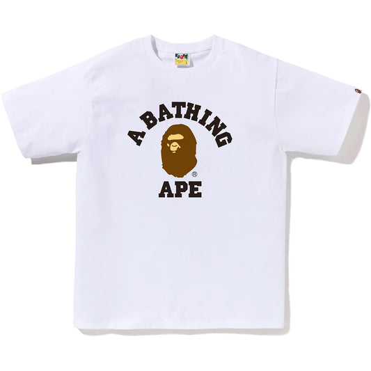 BAPE College Tee White