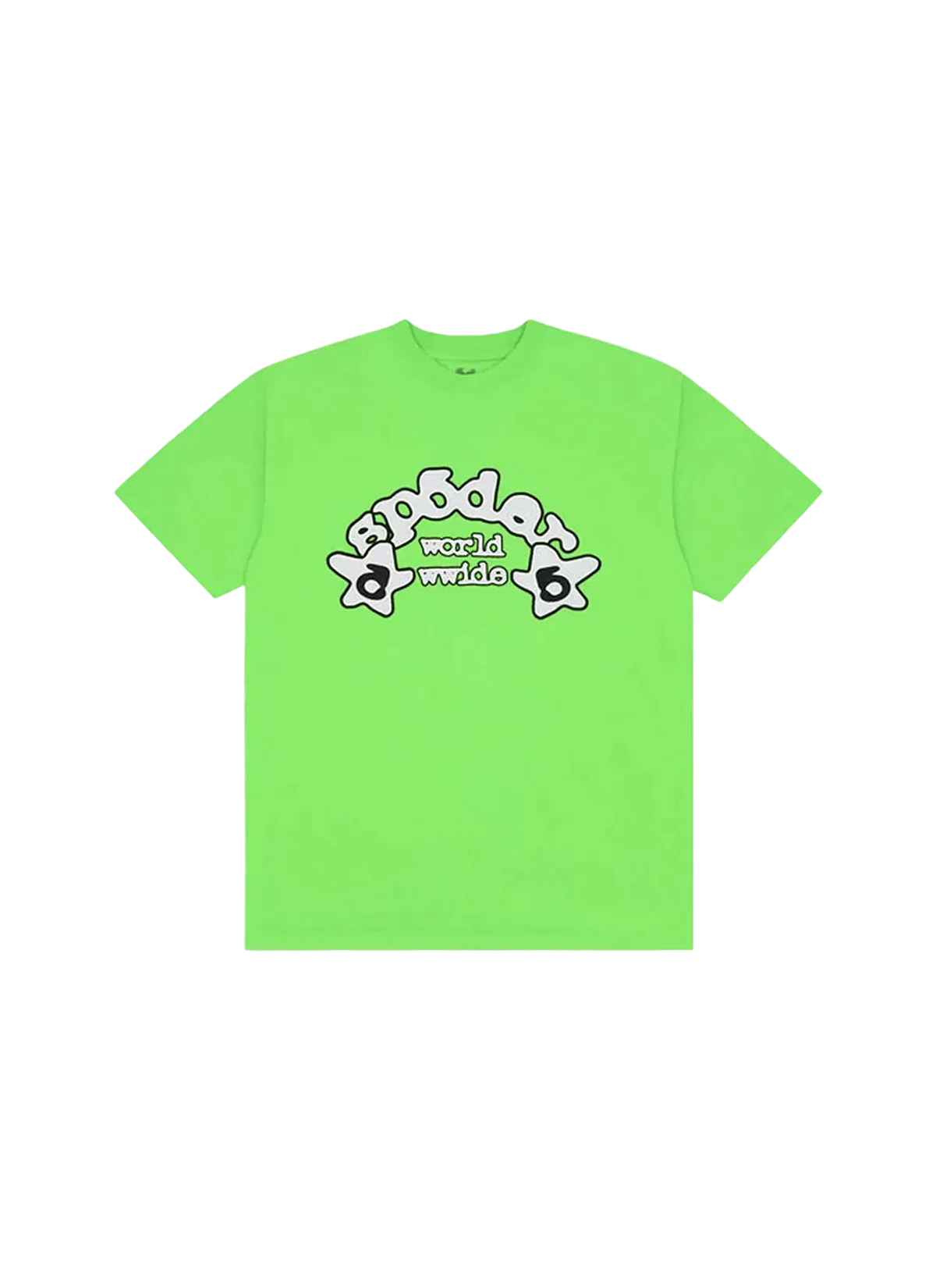 Sp5der Worldwide Tee Slime Green