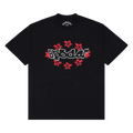Sp5der Warped Tee Black Red