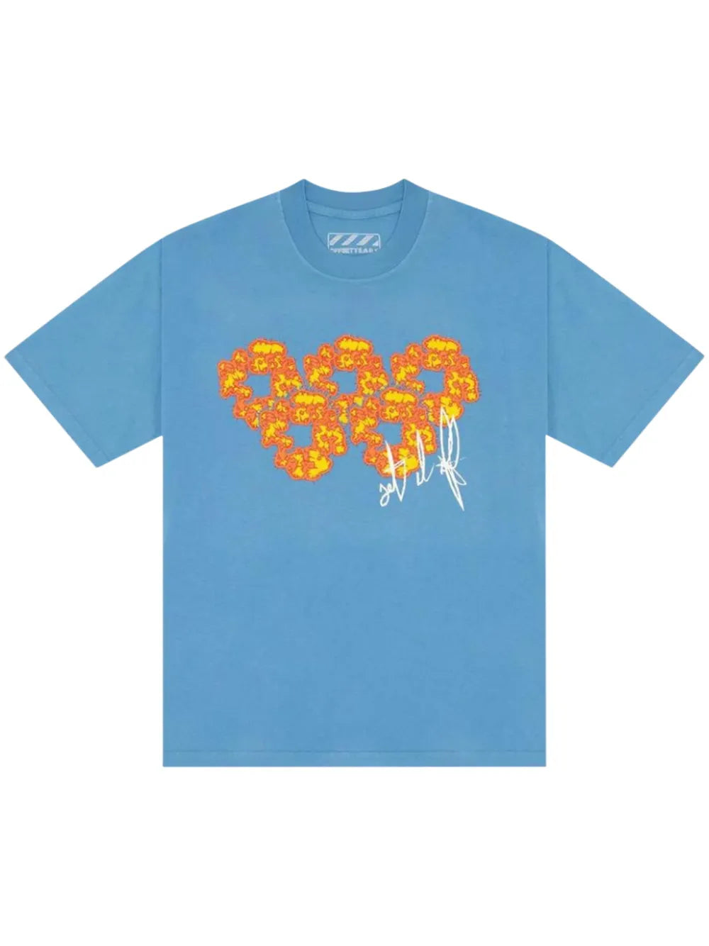 Denim Tears X Offset Set It Off Tee Blue