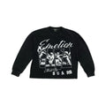 Mixed Emotions Black Playground Rhinestone Longsleeve