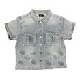 Mixed Emotions Paisley Denim Shirt