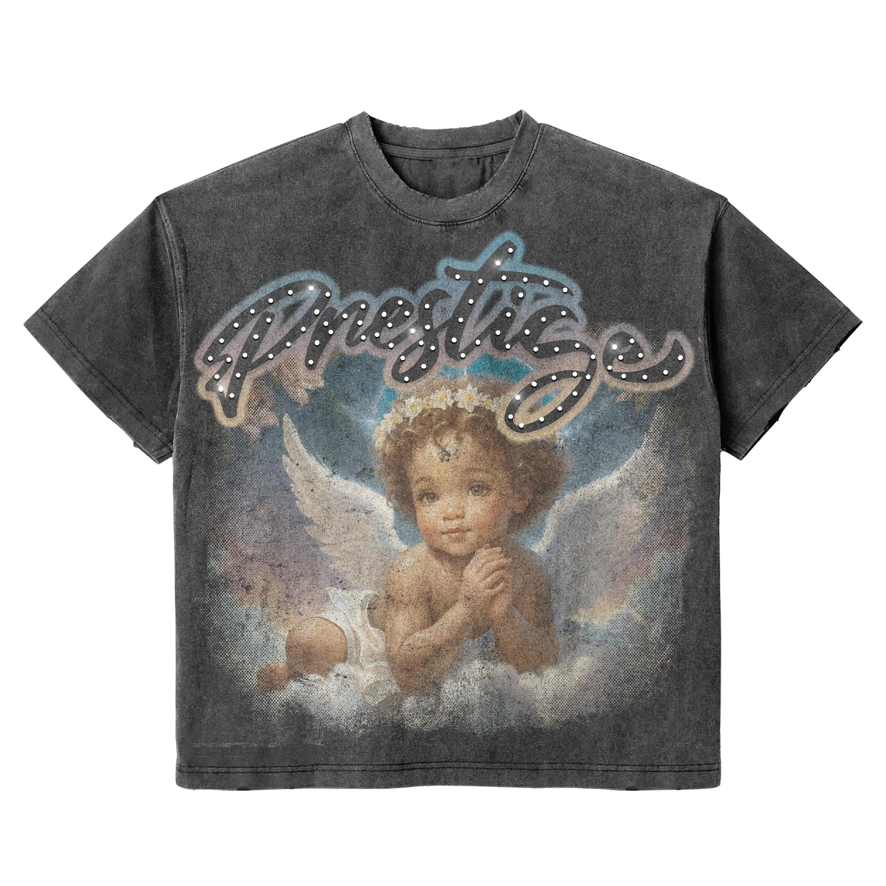 Prestige Collections Black Blue Angel Tee