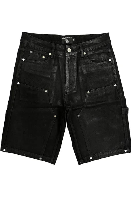 Mixed Emotions Black Wax Jorts