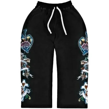 Righteous Risen King Black Sweatpants