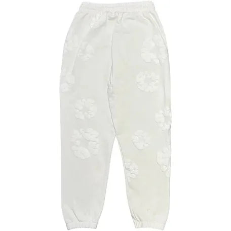 Denim Tears Mono Cotton Wreath Sweatpants (White)