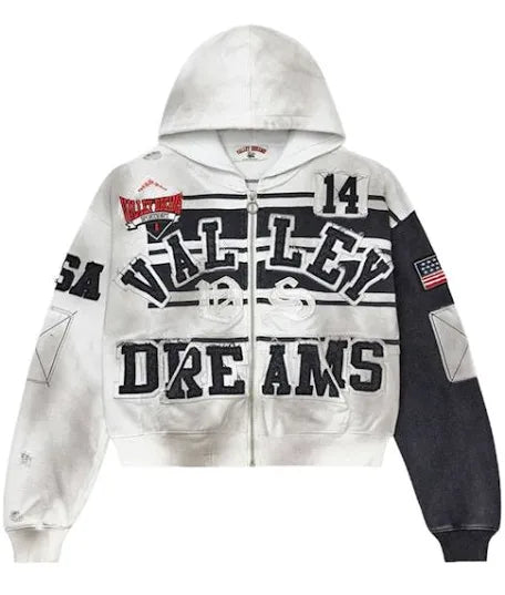 Vale Collage Zip Up Oreo