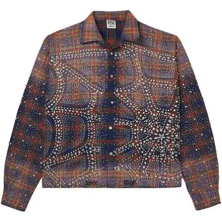 Vale Purple Fever Flannel