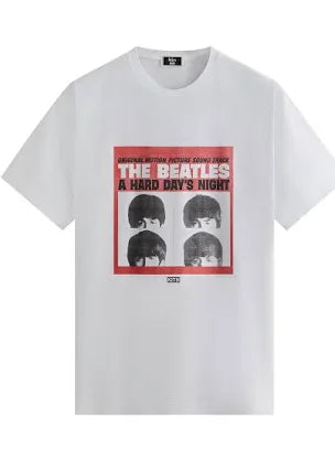 Kith Beatles Hard Days Night Vintage Tee White