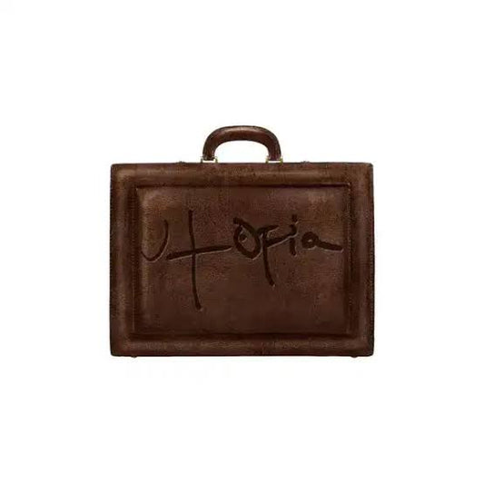 Travis Scott Utopia Briefcase Brown