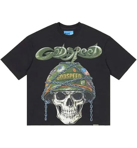 Godspeed Badges Of Honor Tee Black
