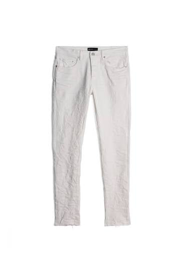 Purple Jeans Optic White