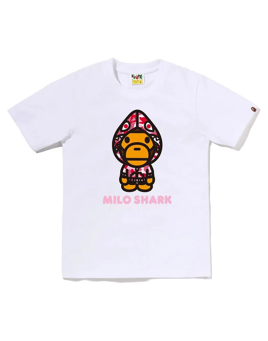 BAPE Abc Camo Milo Shark Tee (Women’s)
