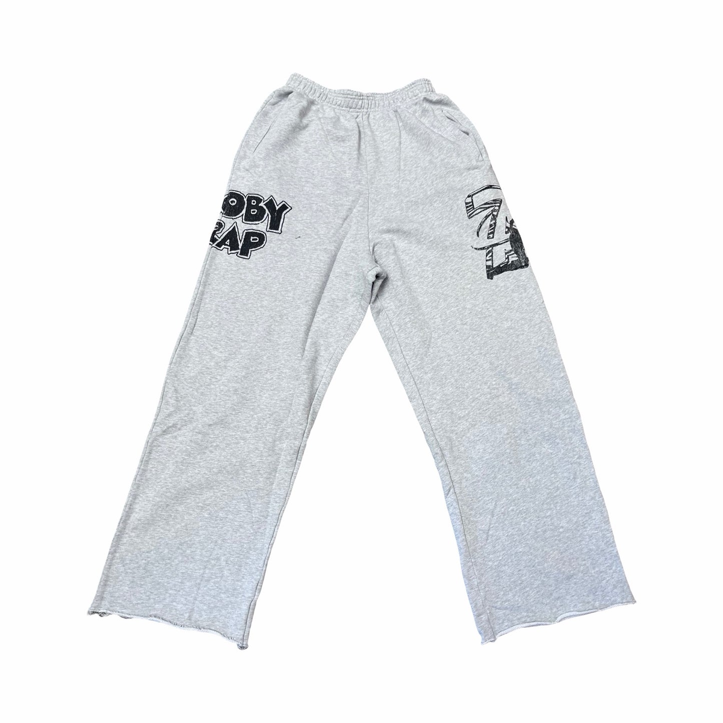 Triple 7’s Trap Logo Sweatpants Grey